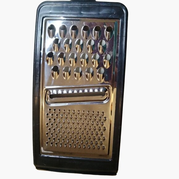 Stainless Steel Grater Zester Black Handle Hand Kitchen Utensils - Picture 3 of 5